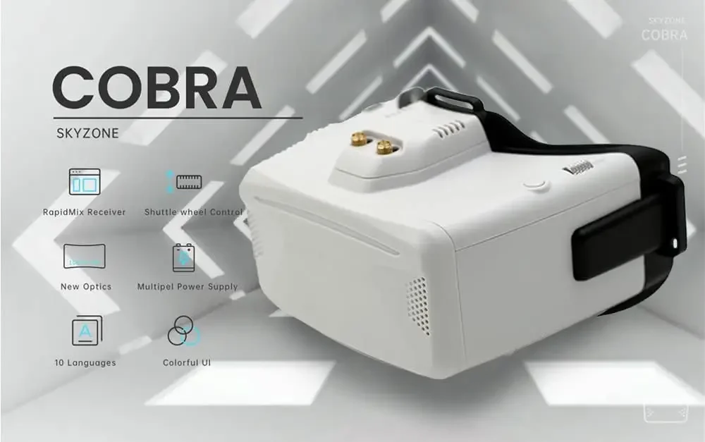 Lunettes FPV SKYZONE Cobra X V - Skyzone Cobra X V2 Fpv Goggles avis et prix